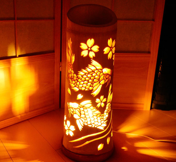 ◇購入前確認必要作品◇ 竹灯り・竹あかり・竹灯籠 ～～ 癒しの灯り