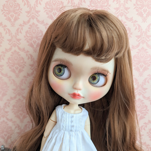 値段が激安 903※ブライスアウトフィット※ガーゼのノースリーブピンタック 着せ替え服・アウトフィット