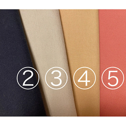 【Mサイズ】5種のカラーから選べる収納たっぷりバッグインバッグ｜11号帆布｜8個のポケット付き 15枚目の画像