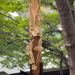 竹灯篭〜桜〜 竹細工 手作り 木材・板 小利造 通販 16980124｜Creema