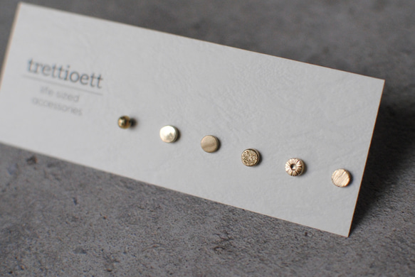 小さなピアス（イヤリング）【一個から購入可】 5枚目の画像