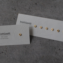 小さなピアス（イヤリング）【一個から購入可】 11枚目の画像