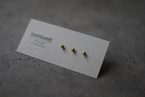 小さなピアス（イヤリング）【一個から購入可】 10枚目の画像