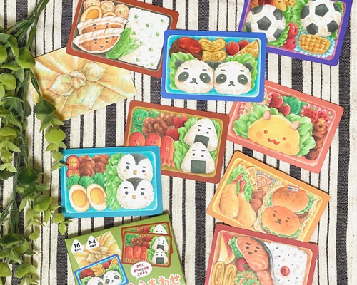 知育玩具】おべんとう絵あわせカード（神経衰弱） おもちゃ・人形