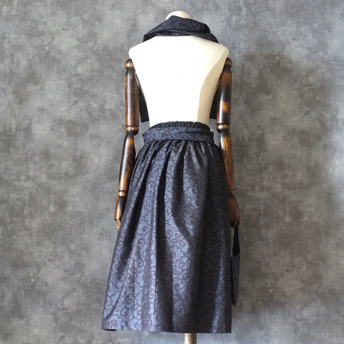 感謝の¥5000off＊【一点モノ】大島紬 着物リメイク ギャザー