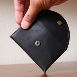 【本革の新しいコンパクト財布】wrap2.1 効率よく使える手のひらサイズのウォレット 11枚目の画像