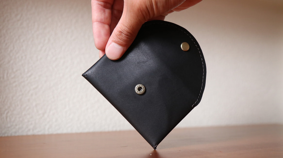 【本革の新しいコンパクト財布】wrap2.1 効率よく使える手のひらサイズのウォレット 11枚目の画像