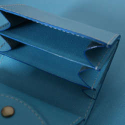 【本革の新しいコンパクト財布】wrap2.1 効率よく使える手のひらサイズのウォレット 3枚目の画像