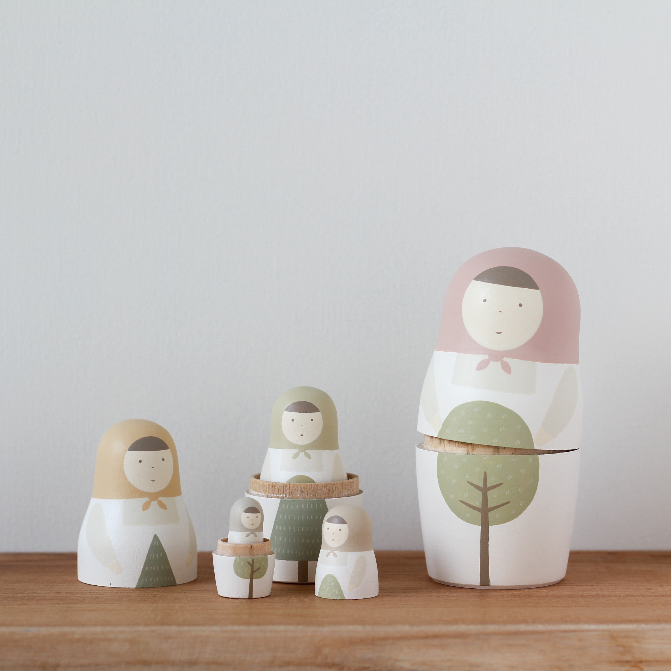 木々とマトリョーシカ