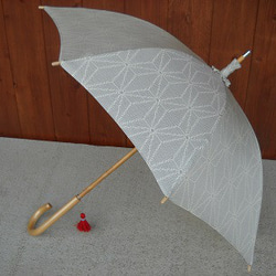 大島紬の日傘　「まほろば」 Ver. 1 12枚目の画像