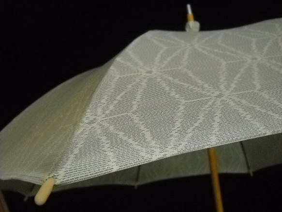 大島紬の日傘　「まほろば」 Ver. 1 6枚目の画像
