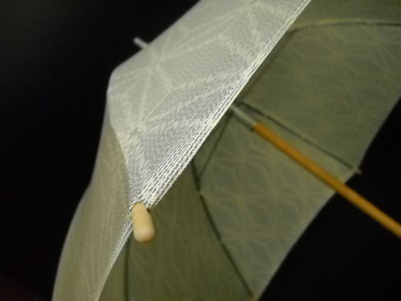 大島紬の日傘　「まほろば」 Ver. 1 9枚目の画像