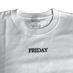 arucco　FRYDAYプリント　Tシャツ　フリーサイズ 15枚目の画像