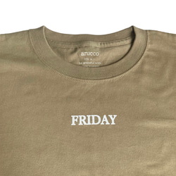arucco　FRYDAYプリント　Tシャツ　フリーサイズ 13枚目の画像