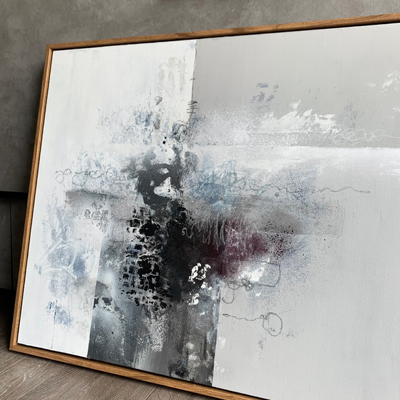 現代アート 70×50㎝ フレーム付き モダン 絵画 抽象画 現代アート 70×50㎝ フレーム付き モダン 絵画 抽象画