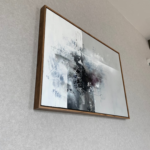 現代アート 70×50㎝ フレーム付き モダン 絵画 抽象画 現代アート 70×50㎝ フレーム付き モダン 絵画 抽象画