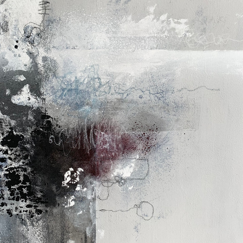 現代アート 70×50㎝ フレーム付き モダン 絵画 抽象画