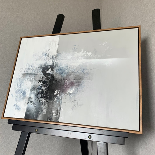 現代アート 70×50㎝ フレーム付き モダン 絵画 抽象画 現代アート 70×50㎝ フレーム付き モダン 絵画 抽象画