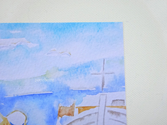 ✻ 港のマドロス・ネコ / ポストカード /  postcard / no.126 4枚目の画像