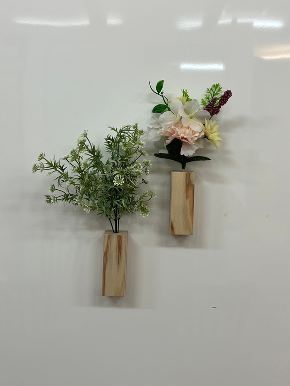 紀州杉一輪挿し(マグネット) 一輪挿し・花瓶・花器 life-plus
