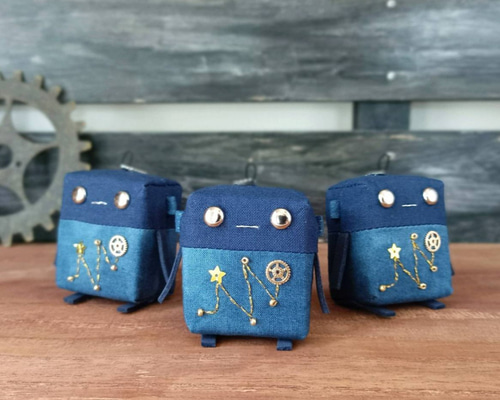 ぬいぐるみロボット メガロボchi スターナイト号 マスコット┃ ロボット ぬいぐるみチャー