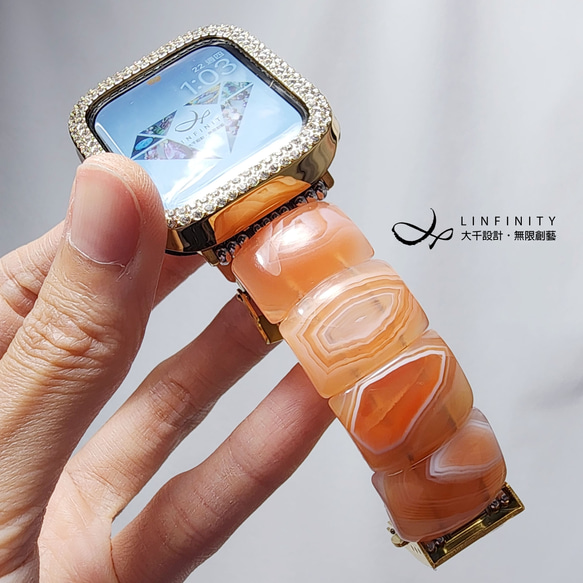 宝石でママを甘やかす - 「ストア全体で 50% オフ」 - 5/31 まで アゲート ラッキー Apple Watch ス 3枚目の画像