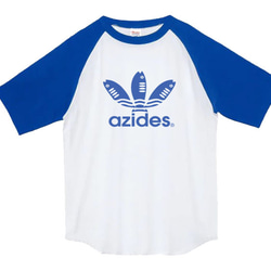 【azides/ラグランTシャツ】5.6oz正規商標登録商品アジデスTシャツ面白いおもしろうけるプレゼント 2枚目の画像