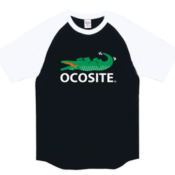 【OCOSITE/ラグランTシャツ】5.6oz正規商標登録商品オコシテTシャツ面白いおもしろうけるプレゼント 5枚目の画像