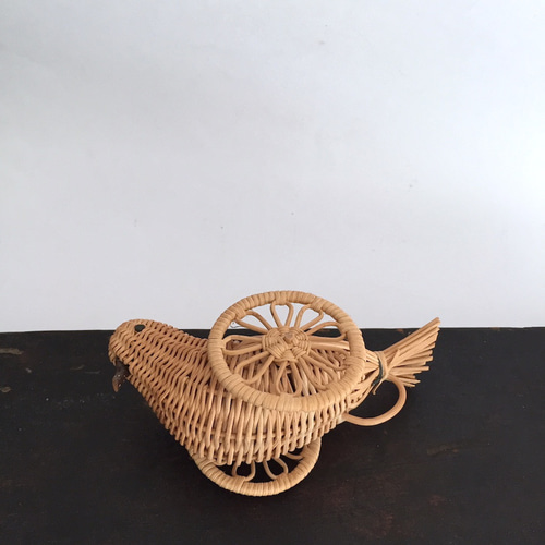 昭和の郷土玩具 はと車S 民芸品 アケビ 北欧暮らしの道具 ハンドメイド