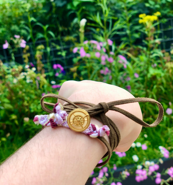 ラプンツェル風ミサンガ ブレスレット/アンクレット/チョーカー