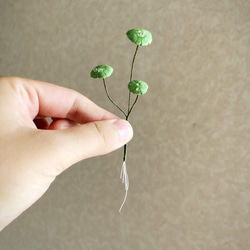 8076.［SALE］bud 粘土の鉢植え ウォーターマッシュルーム 試験管 5枚目の画像