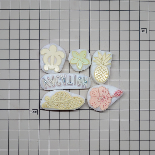 消しゴムはんこ ハワイ スタンプ⌄̈⃝ 消しゴムはんこ ハワイ スタンプ⌄̈⃝