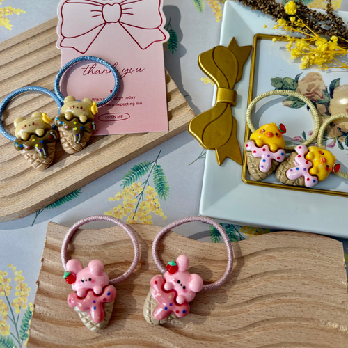 楽天市場】ヘアゴム アイスクリームの通販 アイスクリーム くまさん