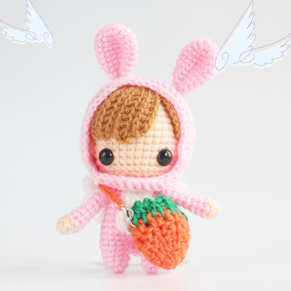 天使ピンクうさぎちゃん