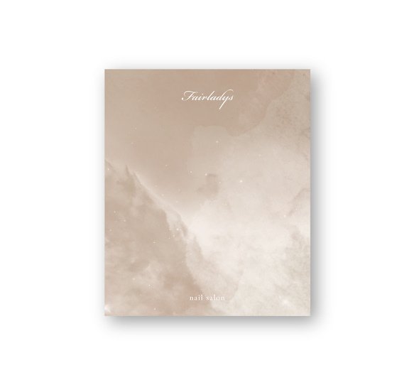 人気のニュアンスデザイン】ネイルチップ台紙 アクセ台紙 名刺