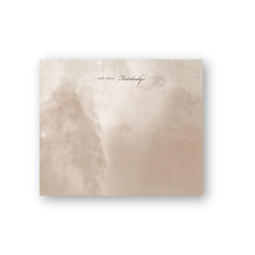 人気のニュアンスデザイン】ネイルチップ台紙 アクセ台紙 名刺