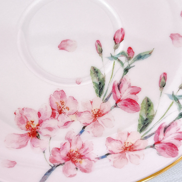 【4月バースデーフラワー】桜舞い散るティーフォーワン 6枚目の画像