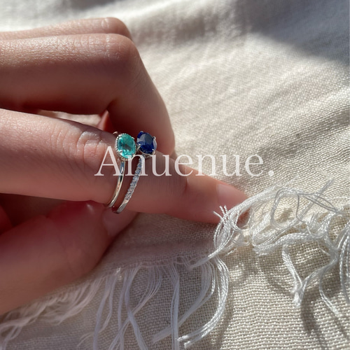 天然石ネックレス／K10YG. バイカラートルマリンネックレス／Anuenue. 天然石ネックレス／K10YG. バイカラートルマリンネックレス