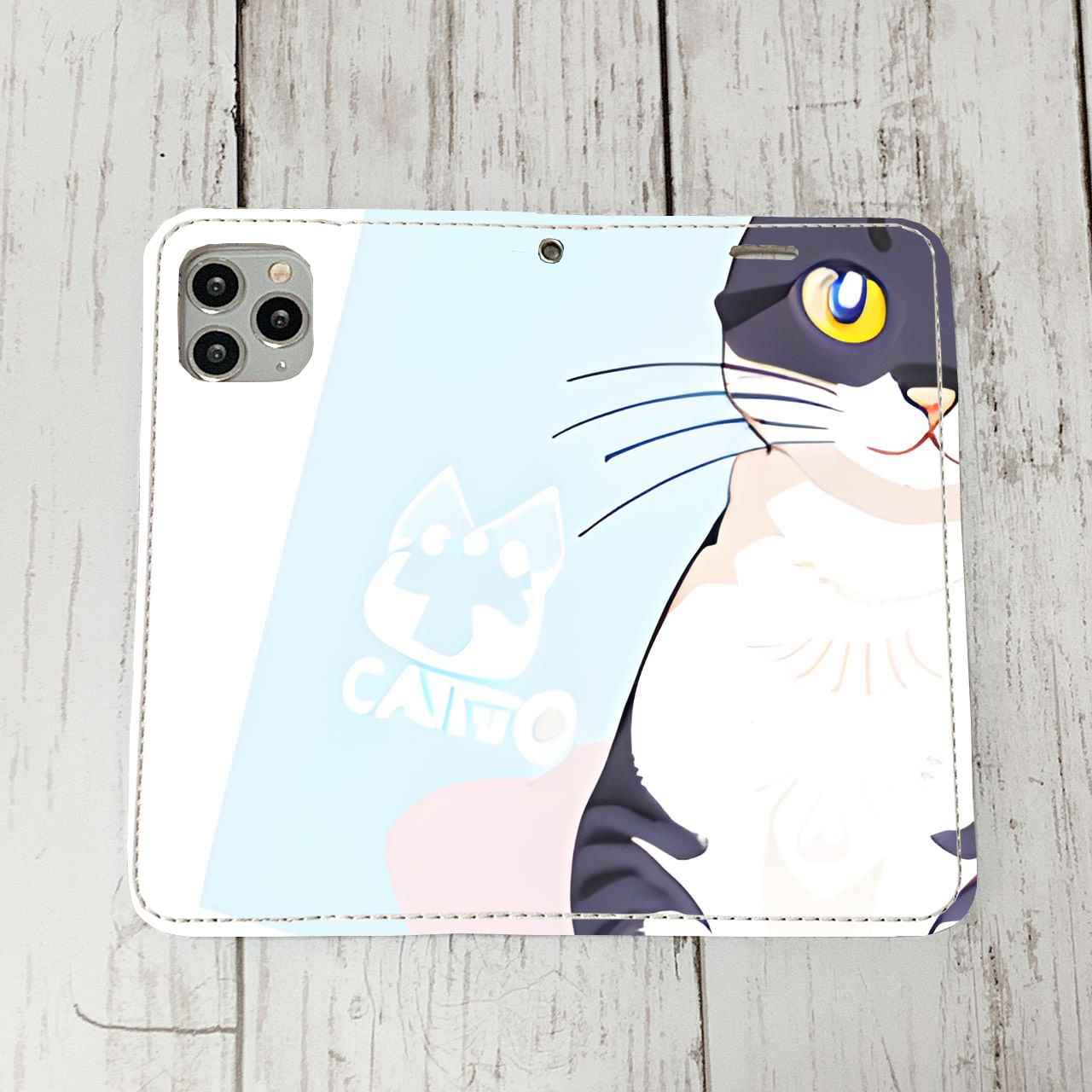 iphoneケース4-4-49 iphone 手帳 ねこ・猫・ネコ 箱1 かわいい アイフォン iface        Ω