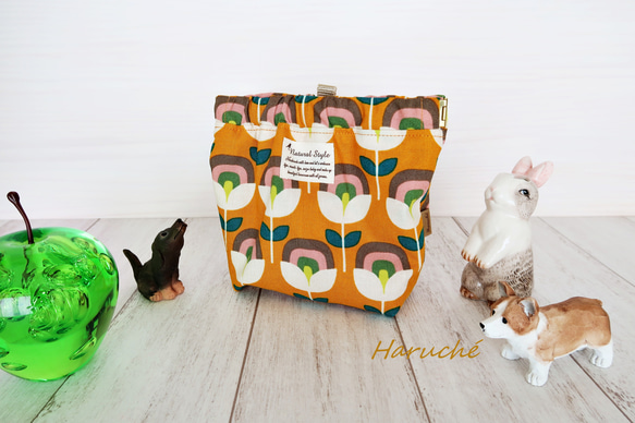 完成品】❁犬のお散歩用❁ マナーポーチ 小型 / 中型犬用 【カップ  