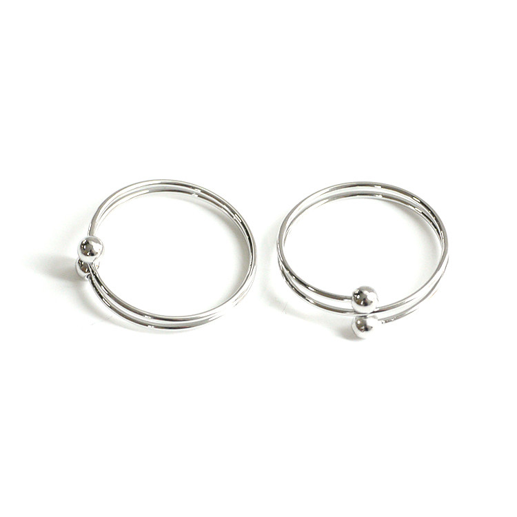 iolom リング 2連　　シルバー Silver Ring -Comfort 003- シルバー リング 【co003】 – yuzen