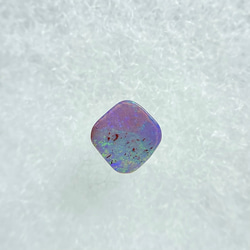 天然アイアンオパール14kgf片耳ピアス☆オーストラリア・Yowah産原石から磨いた１点もの！ 9枚目の画像