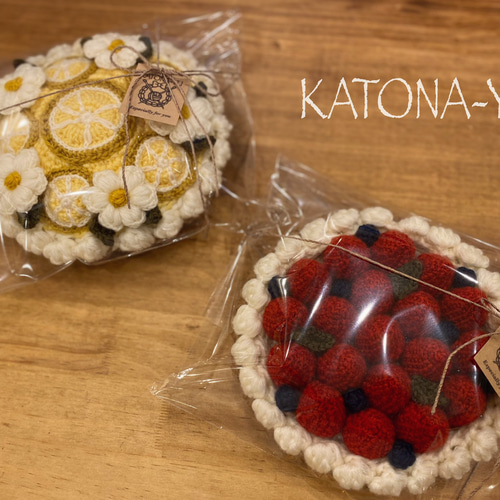 あみぐるみ いちごタルト その他インテリア雑貨 KATONA-YU 通販