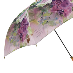 【受注生産】シャビーシックピンク の雨傘２（イギリス製）梅雨対策2023 4枚目の画像