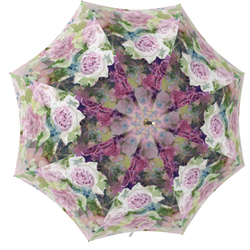 【受注生産】シャビーシックピンク の雨傘２（イギリス製）梅雨対策2023 3枚目の画像