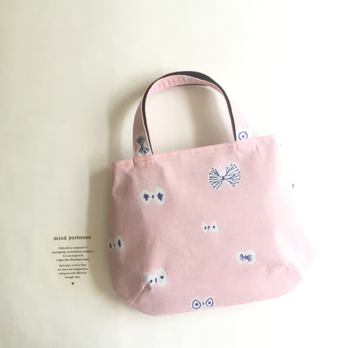 ミナペルホネン ハンドメイド バッグ まあるい