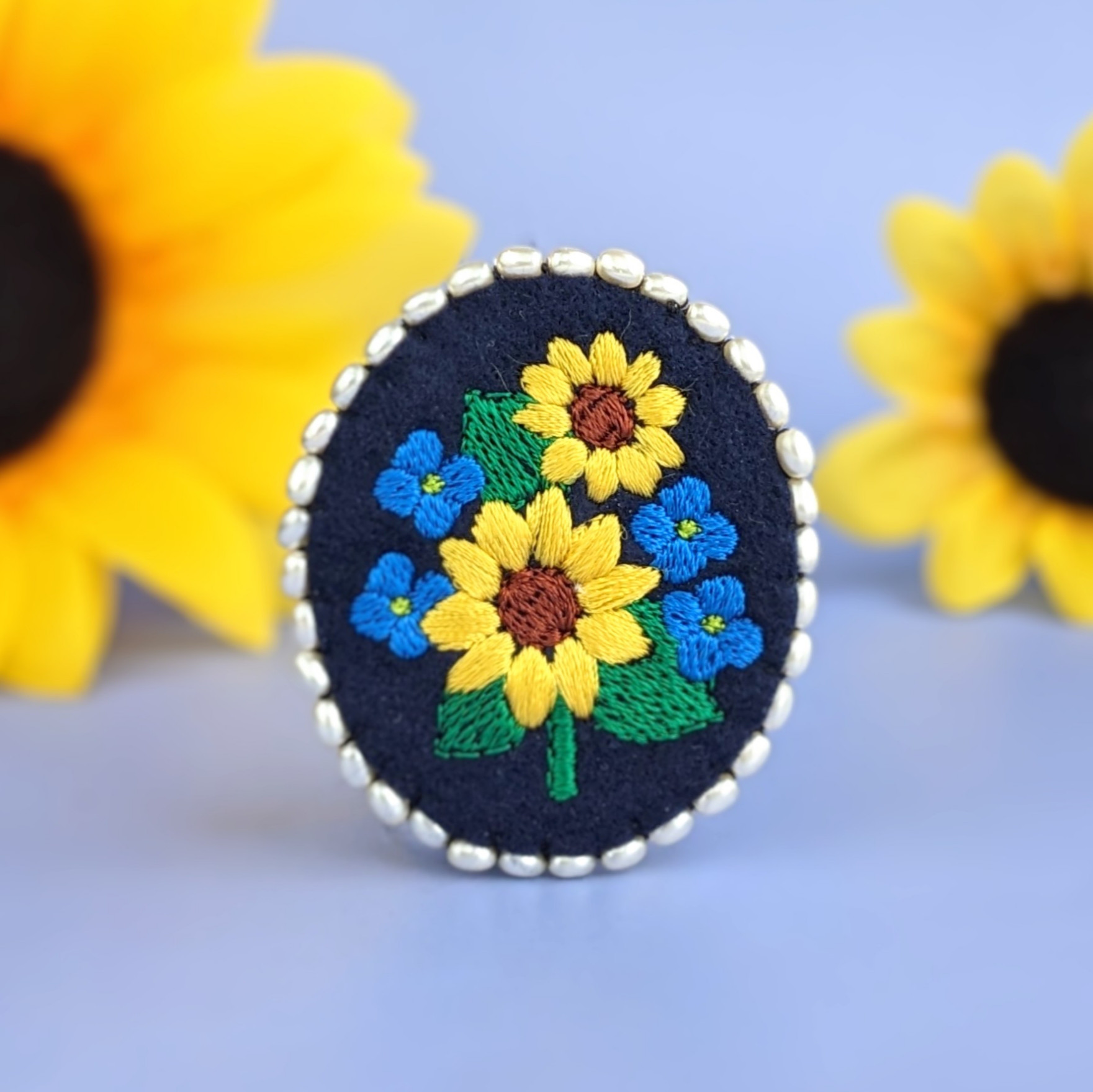 V ブローチ セット フラワー 花 V セット フラワー ブローチ 花
