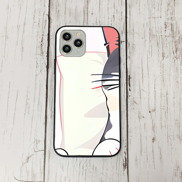 iphoneケース1-2-17 iphone 強化ガラス ねこ・猫・ネコ 箱2 かわいい アイフォン iface 1枚目の画像