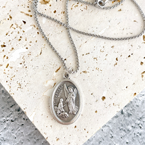 ラファエロの天使　メダイ　ゴールド　　アンクレット　ネックレス ラファエロの天使 メダイ ゴールド コイン アンクレット ネックレス