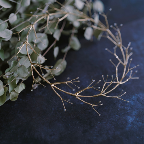 インスタ作家 mone morigaki 壁掛けフレーム bloom ／シルバー